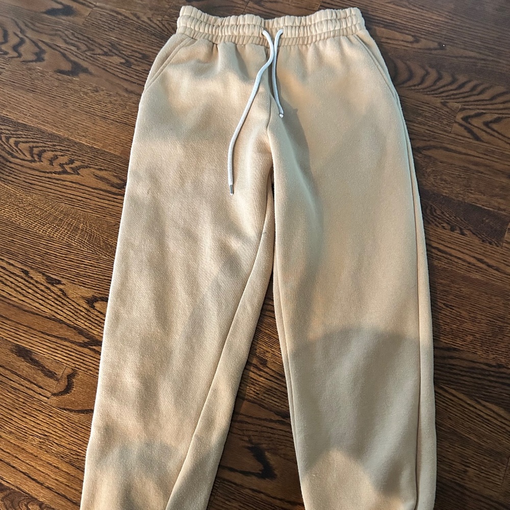 Womens basic beige sweats